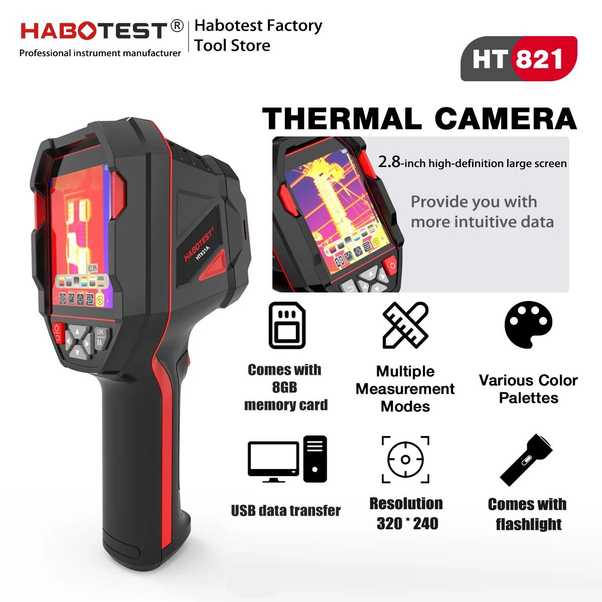 Nf 521 Thermal Imaging Camera - HABOTEST HT821A Kamera Termal 96X96 Piksel