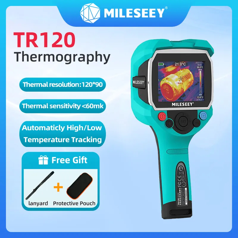 Mileseey TR120/TR256A Pencitra - Nf 521 Thermal Imaging Camera ulasan dan harga