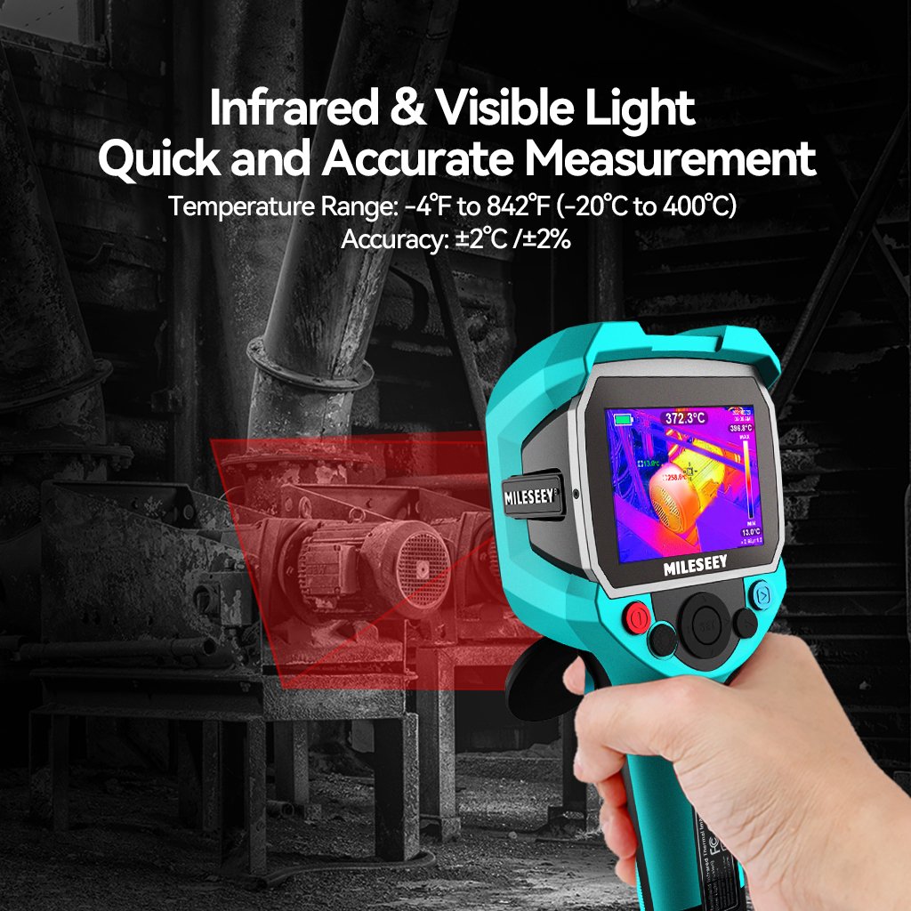 Mileseey TR120/TR256A Pencitra - Nf 521 Thermal Imaging Camera ulasan dan harga