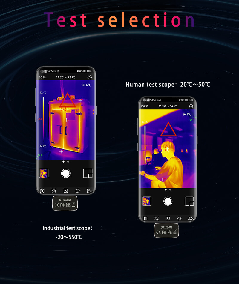 UNI-T UTi260M Kamera Termal Se - Thermal Imaging Camera 256X192 ulasan dan harga