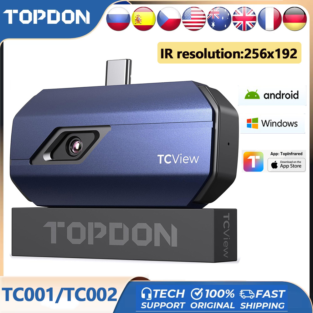 Kamera Termal TOPDON TC001/TC0 - Topdon Tc001 Thermal Camera ulasan dan harga